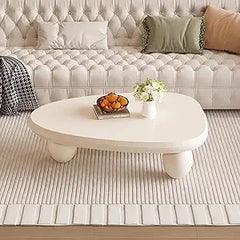 Cloud Coffee Table Modern Cute Coffee Tables Irregular Simple Tea/Center Table for Small Space End Table for Living Room, Home O