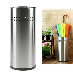 Stainless Steel Umbrella Holder for Walking Canes - Umbrella Stand Container Bucket