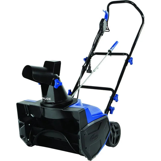 Snow Joe Electric Snow Blower, Push Snow Thrower for Driveway Removal, Blue