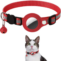 Cat Positioning Collar Protective Case Reflective Bell Anti Loss Cat Collar Protective Case Suitable For Apple Airtag