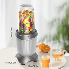 Personal Blender with Button,450W Professional Kitchen Blender for Smoothies and Shakes,Portable Smoothie Blender,Easy Cleaning&