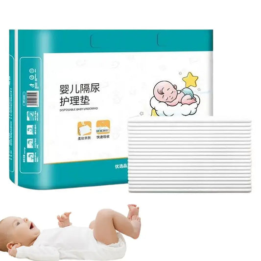Baby Changing Pad Liners 40X Leak Proof Mattress Pad Protector Heavy Absorbency Reusable Pads Leak Proof Mattress Pad Protector