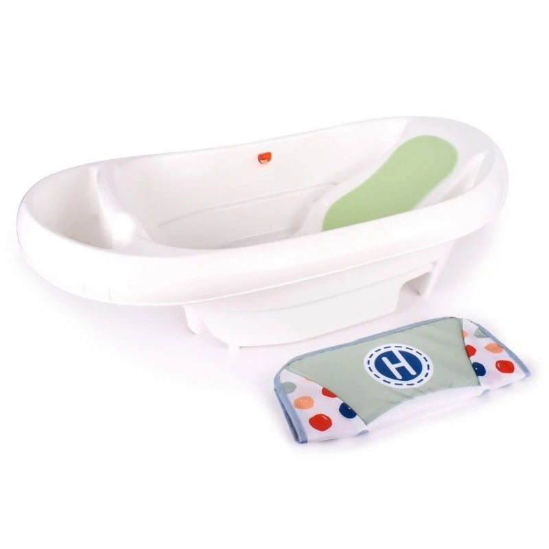 Ages 0+ Months, Unisex  Newborn to Toddler White 3-in-1 Rigid Baby Bathtub with Sling,new