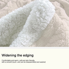 Winter Blanket Lamb Fleece Thick Double Side Super Soft Flannel Throw Blanket for Sofa Bed Cozy Comfortable Warm Throw Bedspread