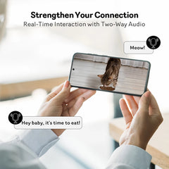4L New 2.4G 5G HD Camera with Timer Voice Smart Automatic Pet Feeder for Cats and Dogs WiFi Smart Dry Food Feeding Bowl