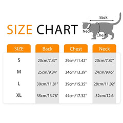 Pet Cat Weaning Suit Cotton Clothes for Small Dogs Cat Vest Jumpsuit Anti-licking After Surgery Recovery Care Suit Kitten Outfit
