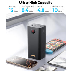 ROMOSS 60000mAh Large Capacity Powerbank Fast Charging Portable Charger Power Bank Station for iPad iPhone 16/15 Samsung Switch