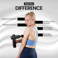 Professional Massage Gun 99 Speed Levels LED Touch Screen Muscle Massager Portable Carry Case for Athletes and Office Workers