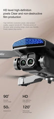 2025 D6 Mini Drone 4k Profesional 8K HD Camera Obstacle Avoidance Aerial Photography Brushless Foldable Quadcopter Gifts Toys