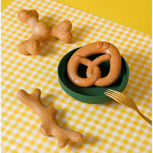 Wooden Teeth grinding rod Dog Chew Toys for Aggressive dog Chewers Indestructible Tough Bite-Resistant Pet Toys Teeth Cleaning