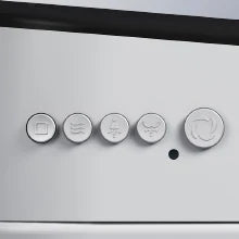 Smart Toilet,One Piece Bidet Toilet for Bathroom ,Warm Water and Dry,Heated Seat,Foot Sensor and Night Light, Auto Flush