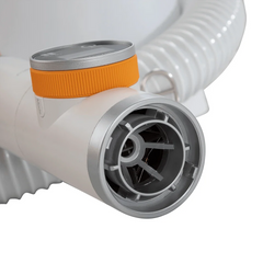 1600W Pet Hair Smart Hair Dryer with 4 Different Nozzles and 1 Hose, 4-in-1 Pet Suitable for Dogs and Cats, White
