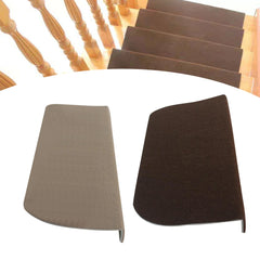 Carpet Stair Treads 13PCS Non-Slip Stair Treads Carpet Steps Indoor Stair Protection Covers Rug Padsfor Children Elderly Pet