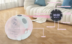 Foldable Smart Pet Dryer Box, Automatic Pet Dryer Small Dog Drying Box with 8 Fan 4 Speed, Cat Hair Blow 360° Ultra Quiet