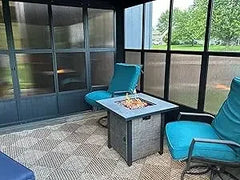 12' X 20' Sunroom, Permanent Hardtop Gazebo Solarium Galvanized Steel Double Roof Aluminum Outdoor Screen House for Patio Deck