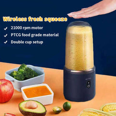 Portable Juicer Blender   Fruit Juicer USB Charging Lemon Orange Fruit Juicing Cup Smoothie Blender Machine