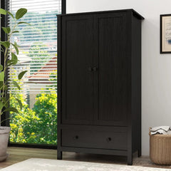 2 Door Wardrobe, Armoire with Drawer for Bedroom  closet organizer  dressers for bedroom  wardrobes