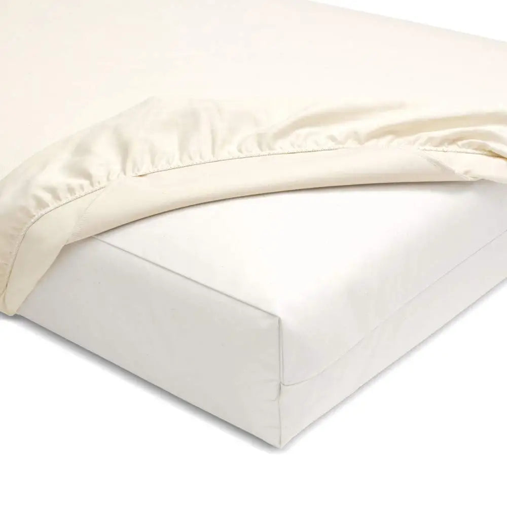 Organic Waterproof Crib Mattress Pad, Skin Friendly, Breathable & Absorbent Crib Mattress Protector