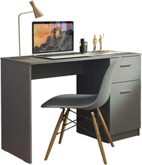 Compact Computer Desk Study Table for Small Spaces Home Office  Student Laptop PC Writing Desks with Storage and Drawer
