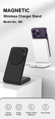Magnetic Wireless Charger for MagSafe Dock Stand 15W Fast Charging for iPhone 15 14 13 12 Pro Max Mini Plus  for Samsung S24 S23
