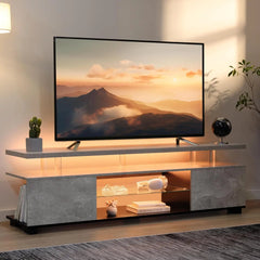 LED TV Stand TV Stands for Living Room Modern TV Stand with Storage for 65/70/75 inche TVs Entertainment Center