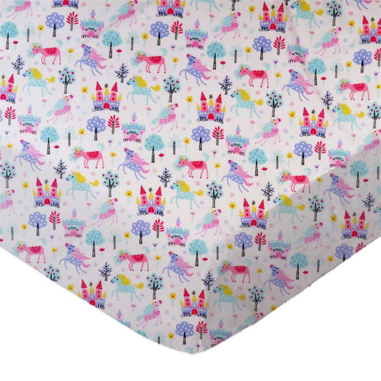 SheetWorld Fitted Bassinet Sheet Fits Nuna Mixx - 100% Cotton Woven -