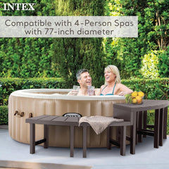 2 Medium PureSpa Benches 4 Person Spas