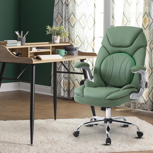 Modern Executive Office Chairs with Lumbar Support, 90-120° Rocking