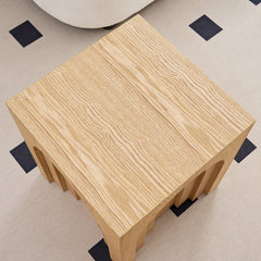 15.74'' Square Side Table Small Coffee Table Accent Table  Bedside