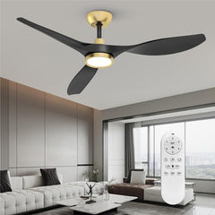 Large Airflow Indoor Ceiling Fan with Light