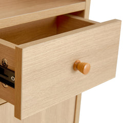 Modern minimalist storage cabinet, Japanese rattan shoe cabinet, bed
