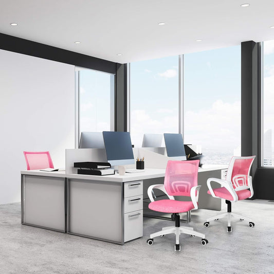 Office Chair Computer Desk Chair Gaming Ergonomic Mid Back Cushion