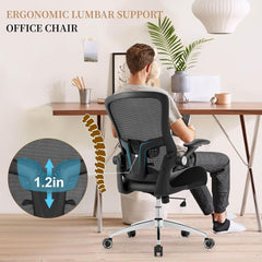 Big and Tall Office Chair 400Lbs, Heavy Duty Ergonomic Computer Desk