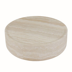 31.49''  Faux MARS Pattern Coffee Tables for Living Room Round Tea