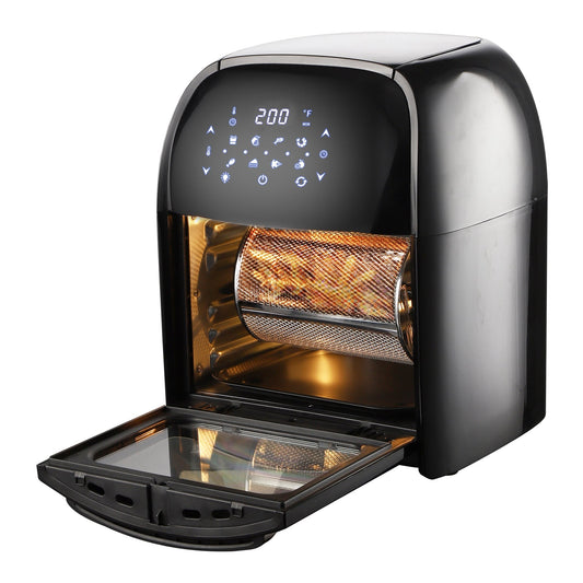 Supersonic National 3-In-1 12 Qt Air Fryer - Dehydrator - Rotisserie