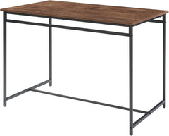 3 Piece Dining Room Table Set 43 Inch Kitchen Table with Two Benches