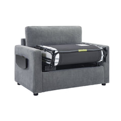 Twin Size Sofa Bed 47.2' Sleeper Sofa Loveseat Sofa with Foldable