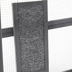Outdoor DIY Cat House Catio with Double Enter Doors, Platforms, and