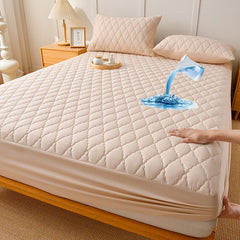 Luxury Quilted Waterproof Mattress Protector  Hypoallergenic
