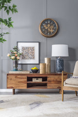 D16.9''xH28'' Ellis Glass Table Lamp
