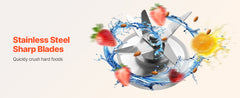 VEVOR Professional Blender for Smoothies, 85 oz 1400W, with Powerful Motor, Multi-Functional Food Processing Blender,for Kitchen