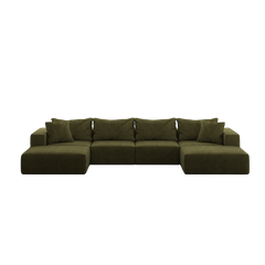 Oversized sponge cloud sofa,Modern Upholstered Sectional Sofa Couch