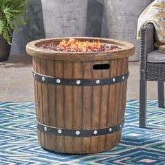 ROUND 25' MGO FIRE PIT - 40 000 BTU