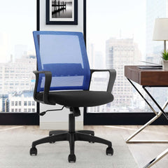 Office Chair Ergonomic Desk Task Chair Mesh Computer Chair Mid-Back