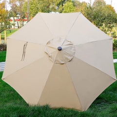 9' Outdoor Patio Umbrella, Outdoor Table Umbrella, Yard Umbrella,