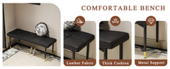 Table and chair set.Modern Black Marble Pattern MDF Dining Table Set -