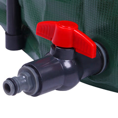 50 Gallon Folding Rain Barrel Water Collector Green
