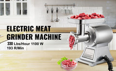 SucceBuy 122 Kg/H 250 KG/H Electric Meat Mincer Chopper Heavy Duty Food Processors Kitchen Appliances Commercial Grinder Machine