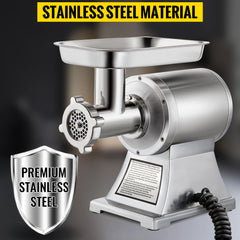 SucceBuy 122 Kg/H 250 KG/H Electric Meat Mincer Chopper Heavy Duty Food Processors Kitchen Appliances Commercial Grinder Machine