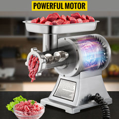 SucceBuy 122 Kg/H 250 KG/H Electric Meat Mincer Chopper Heavy Duty Food Processors Kitchen Appliances Commercial Grinder Machine